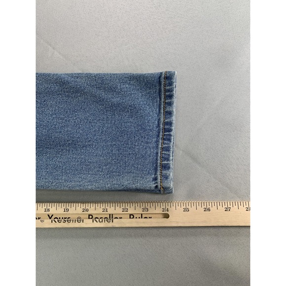 Cello Jeans Womens 00 23 Blue Super High Rise Mom Fit Distressed Denim Authentic - Picture 6 of 13